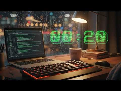60 Second Countdown Timer | Beep Sound + Final Bell