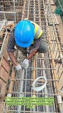 Binding Wire Tying Method (Butterfly Method)