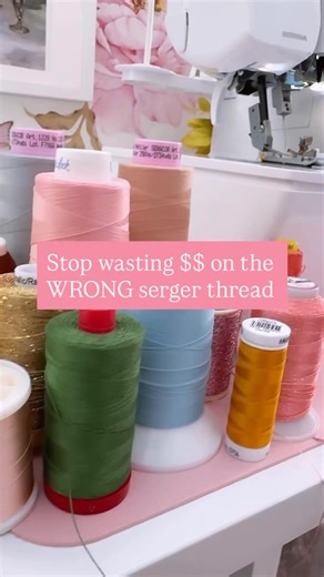 28K views · 64 reactions | Get all of your questions answered about serger thread in this video on YouTube https://youtu.be/QjoxA3TDkHc?si=FkuZSsopDLDzq4xk | Sookie Sews | Facebook
