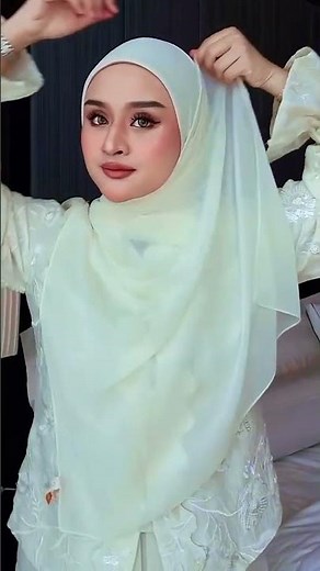 Tutorial Pake Hijab Pashmina Untuk Kondangan | Simple & Ayu #hijabstyle #hijabfashion #tutorialhijab