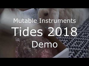 Mutable Instruments Tides 2018 2/3 Demo- eurorack modular synth