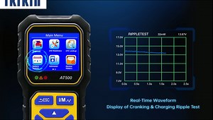 Car OBD2 Scanner Code Reader Engine Fault Code Reader iKiKin AT500 Professional Reader Scanner Diagnostic Tool Check Engine Light Scan Tool for OBD II Protocol Cars Since 1996