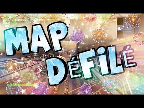 La plus BELLE MAP pour faire un DÉFILÉ de SKINS sur FORTNITE !