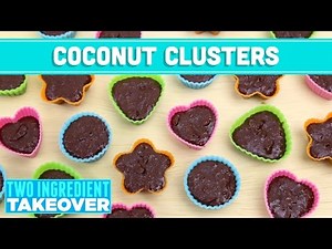 2 Ingredient Coconut Clusters Recipe! Mind Over Munch