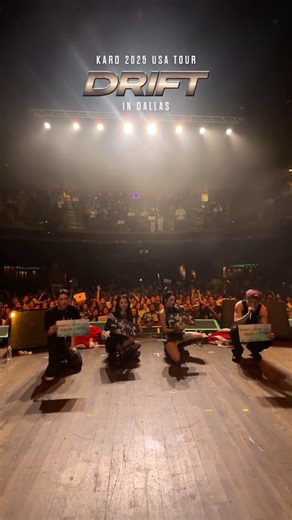 KARD | THX to DALLAS | @ KARD 2025 USA TOUR [DRIFT] #KARD #카드 #USATour #DRIFT #KARDinUSA | Instagram