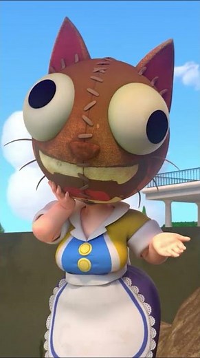 44 Cats - The Stuck Cat Mask Crisis! 😂 | Rainbow Junior #shorts
