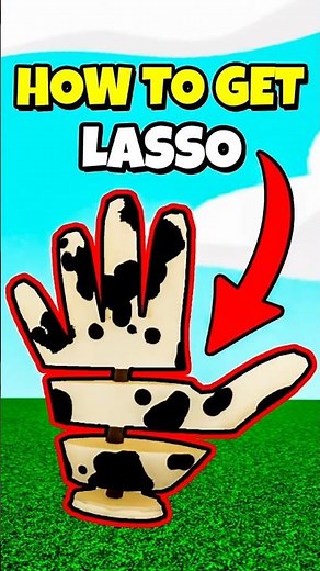 How to get LASSO Glove in Slap Battles! #roblox #slapbattles #shorts