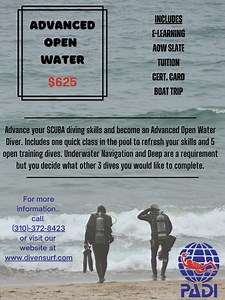 Advanced Open Water Certification