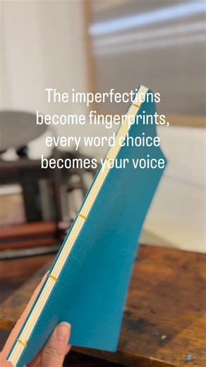 Laura Calaway on Instagram: "Day 3 of Bookmaking workshop with @londonbookarts Tired. Inspired. And *look* I made a concertina book! 👀 #bookstagram #goodbooksandcoffee☕️ #goodbooksandcoffee☕️ #books"