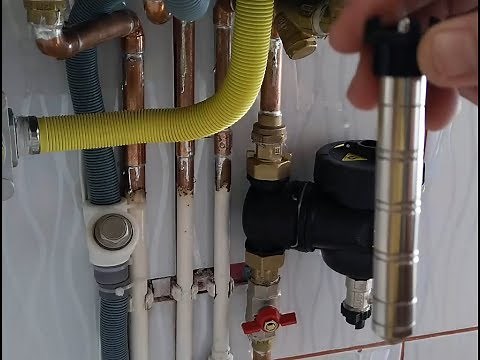 Curățare filtru anti-magnetită FERNOX TF1 COMPACT