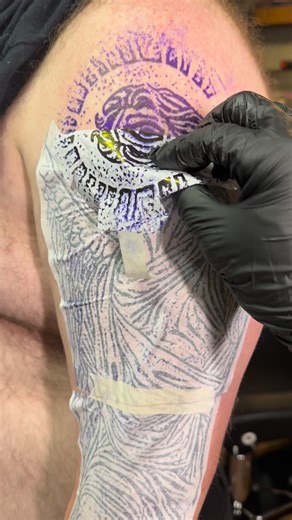 merry christmas everyone, this piece was done in five hours! spots open in january. | Mark Johnson