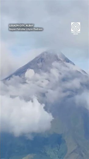Alert level 3 sa Mayon dahil sa 'uson' o pyroclastic density current. | via Bayan Mo, Ipatrol Mo