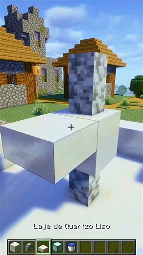 Fonte moderna Modern Fountain Matadora #minecraft #shorts