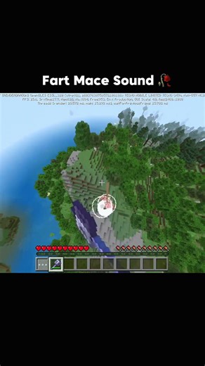 Best Sound Pack😂 #minecraft #minecrafthumor #gaming #mace #irongolem #resourcepack #fart #funny