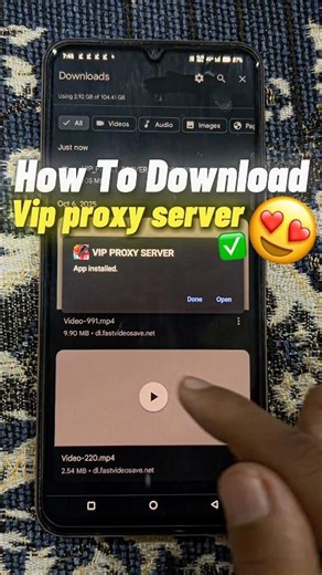Vip Proxy Server Download Trick ✅😍#freefire #shorts