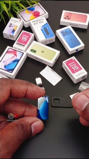 miniature redmi note 15 pro unboxing. #shorts