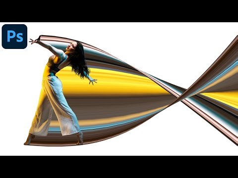 Warped Pixel Stretch Effect (Photoshop Manipulation 4)