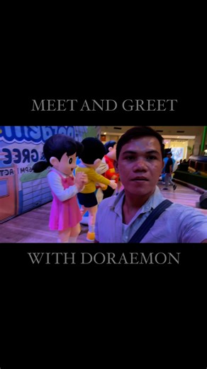 meet and greet with doraemon sino dito nanunuod ng doraemon? #highlighteveryone #followersreels #fypviral | Arung Manisan