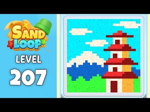 Sand Loop level 207 solution
