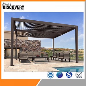 [Hot Item] Four Seasons Outdoor Living Bioclimatic Aluminium Louvered Blade Roof Pergola Kit