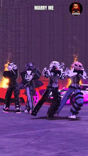 Marry me roblox dance shorts