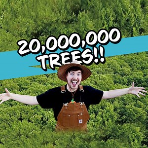 HARDEST TEST EVER: Can We Plant 20,000,000 TREES!?😮 | MrBeast