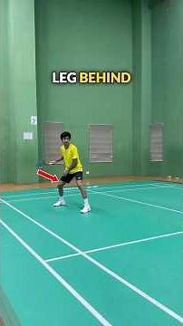 Backward Running ❌ #badminton