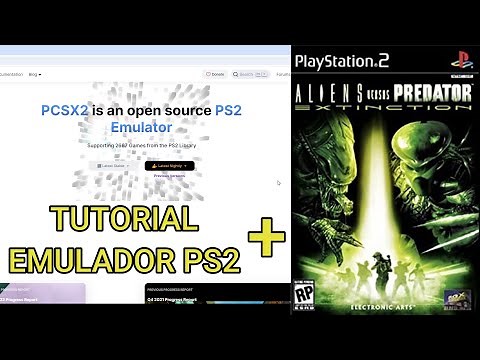 Tutorial emulador PS2 (PCSX2 v1.6) + Alien vs. Predator: Extinction