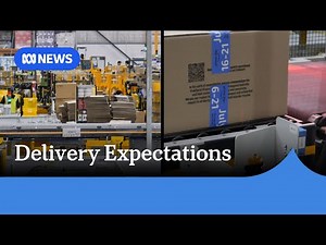 Online retailers like Amazon have changed customers' delivery expectations | ABC NEWS
