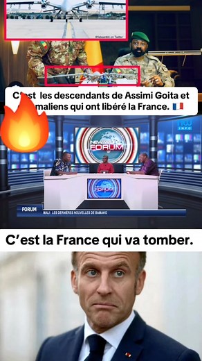 71K views · 3.4K reactions | C'est les descendant de assimi goita et des malien qui liberté la France. | Kidal News | Facebook