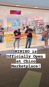 It's official MINISO had their Grand Opening today! Stop by and check out the brand new store! MINISO Chico Marketplace | Chico Marketplace