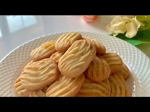 5 - Minute Butter Cookies You Will Make Everyday for your Family / Easy Butter Cookies Recipe