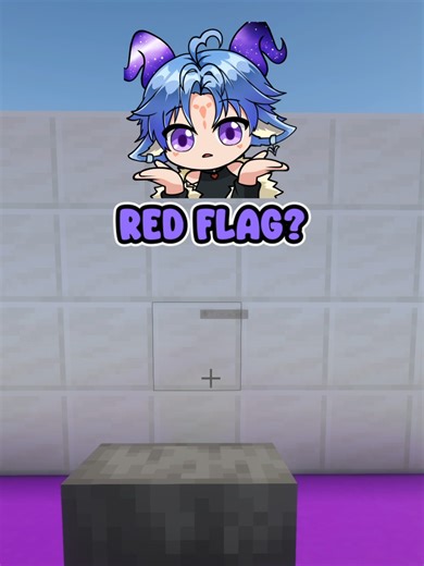 ARIES GUESSES HER RED FLAGS #minecraft #minecraftmemes #minecrafter #twitch #ariesakana @yokasiri