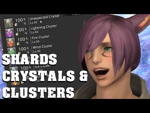 FFXIV: Best ways to gather shards, crystals and clusters! 5.1