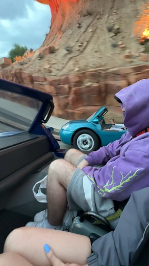 Disneyland Cars Ride DRAG RACE?! | Vehicle Virgins