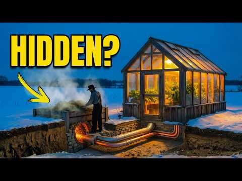 This $0 Amish Method Heats Greenhouses FOREVER. Why They Hid It?