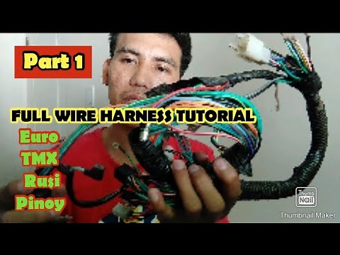 Harness wire color coding Part 1