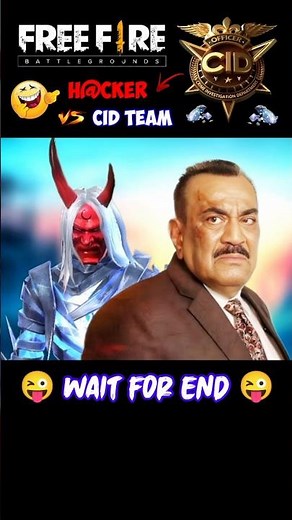 CID Funny Dubbing 😱 ACP Pradyuman vs Hacker 😂 Free Fire Comedy 🔥 #shorts