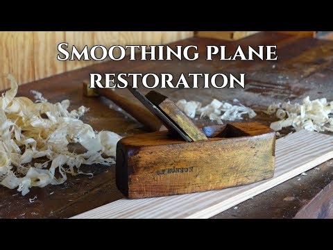 Restoring a vintage smoothing plane