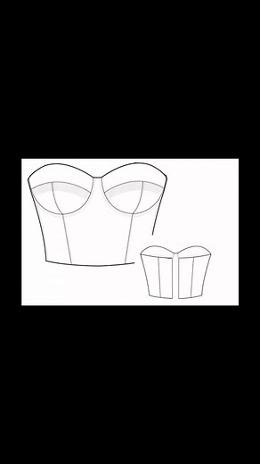 Tutorial de Patronaje para Corset DIY