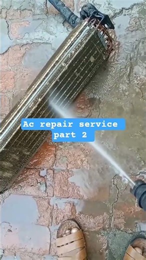 ac sarvice full maintenance part 2 repair #shorts #ac #repair