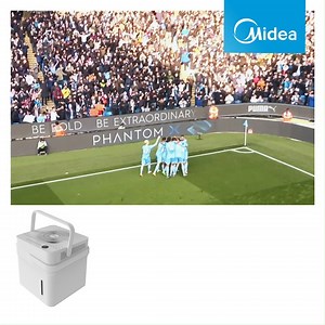10K views | ⚽⬆️ Kevin De Bruyne hebt den Score von Manchester City mit diesem tollen Tor an und hebt sich durch seine Spitzenleistungen vom Rest ab! Dank des kompakten Lift- & Twist Design hebt sich der Cube Luftentfeuchter auch von anderen ab, da er bis zu 3x mehr Wasser speichern kann als herkömmliche Geräte. #ManCity vs. #Atlético Madrid - Morgen startet das Premier League Viertelfinale ! | Midea | Facebook