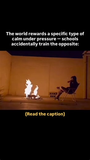 Alden Knight on Instagram: "1. Evaluative calm waits to be judged. Decisive calm moves without permission. In school, calm means sitting still, raising your hand, waiting for feedback. You’re rewarded for not acting until someone confirms you’re right. In real life, the calm that wins is acting while uncertain — and absorbing the cost quietly if you’re wrong. That mismatch is where most adults freeze. 2. Schools link calm to correctness. Reality links calm to reversibility. At school, being calm