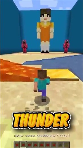 Squid Game in Minecraft #minecraftshorts #squidgame