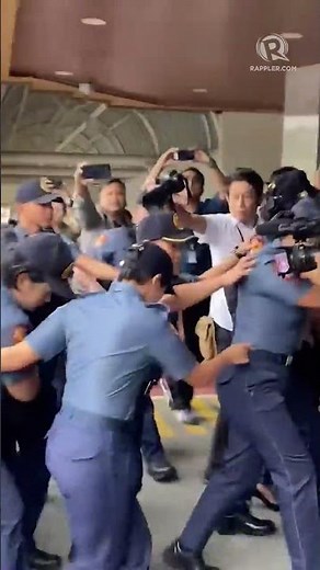Alice Guo arrives at the Senate following her arrest