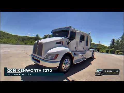 2016 Kenworth T270 Schwalbe Stretch | 360 walk-around - STOCK #US26052125