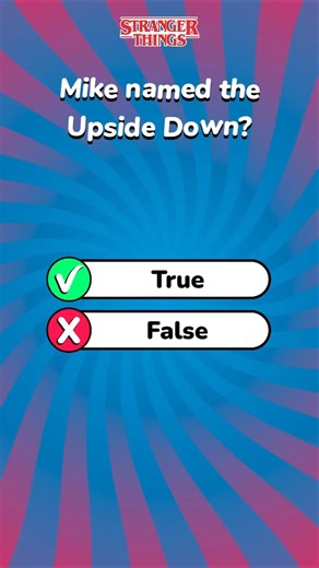 3 True or False: Stranger Things!🔦🚲 #strangerthings #netflix #quiz