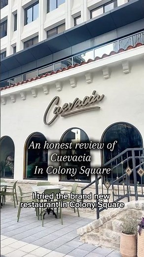 Reviewing the new restaurant in Colony Square