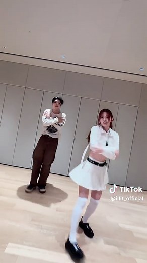 Cherish Dance Tutorial with MAKI 선배님 - MINJU and ILLIT | andTEAM