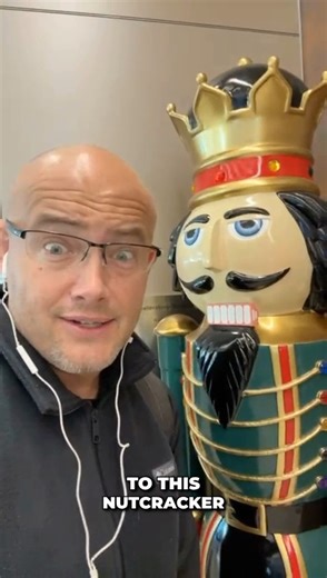Dr. Eric Nepute recorded this yesterday at the airport after spotting a nutcracker bigger than he is, and the message hits deeper than you expect. Stay with us here... So, a nutcracker’s only job is to apply pressure to something tough so the good inside can be revealed, right? This year, a lot of people felt that pressure. Health setbacks. Exhaustion. Stress. Emotional heaviness. Feeling cracked open. But what if that breaking was not meant to crush you - what if it was meant to prepare you? Yo
